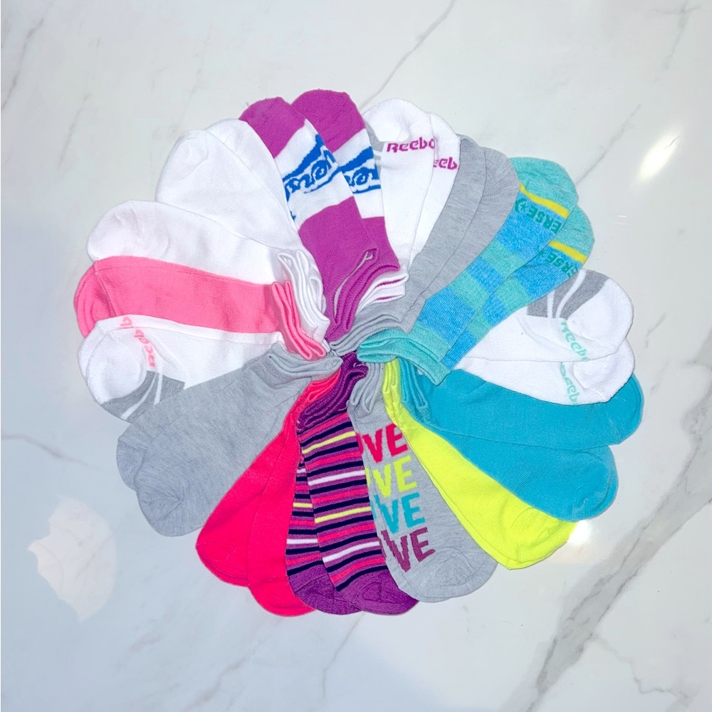 Just in time colorful ankle socks bundle.